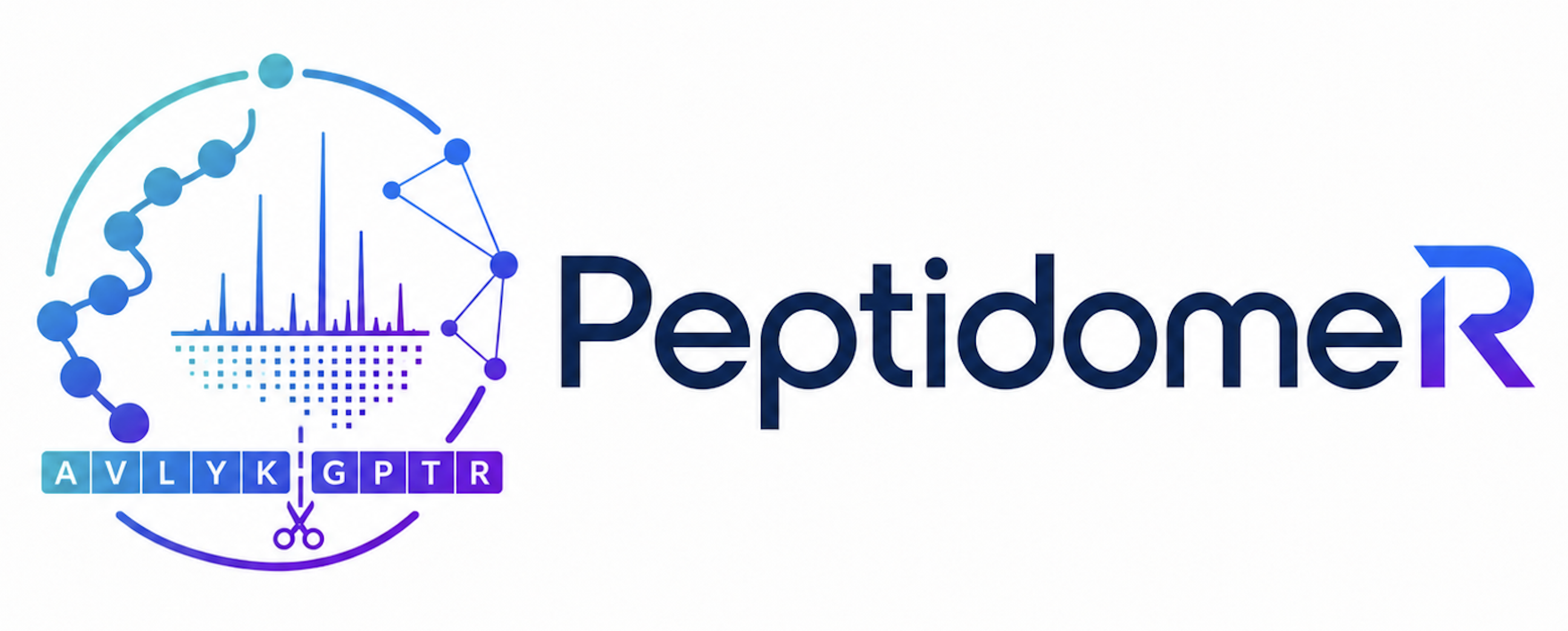 PeptidomeR logo